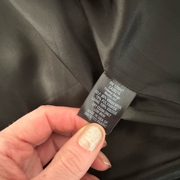 Nili Lotan Amaury Wool-Blend Double Breasted Coat, S - Picture 11 of 15